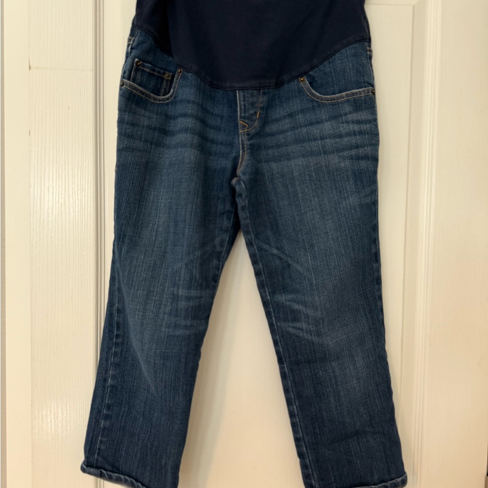 Classic Blue Denim Maternity Jeans